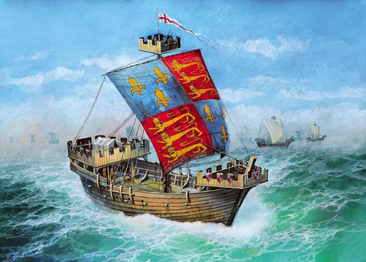 Zvezda 1:72 English Medieval Ship Thomas - Z9038