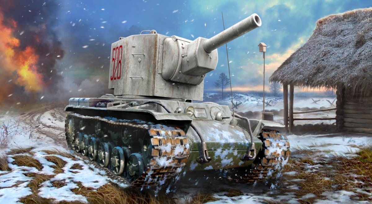 Zvezda 1:72 KV-2 Howitzer Tank - Z5084