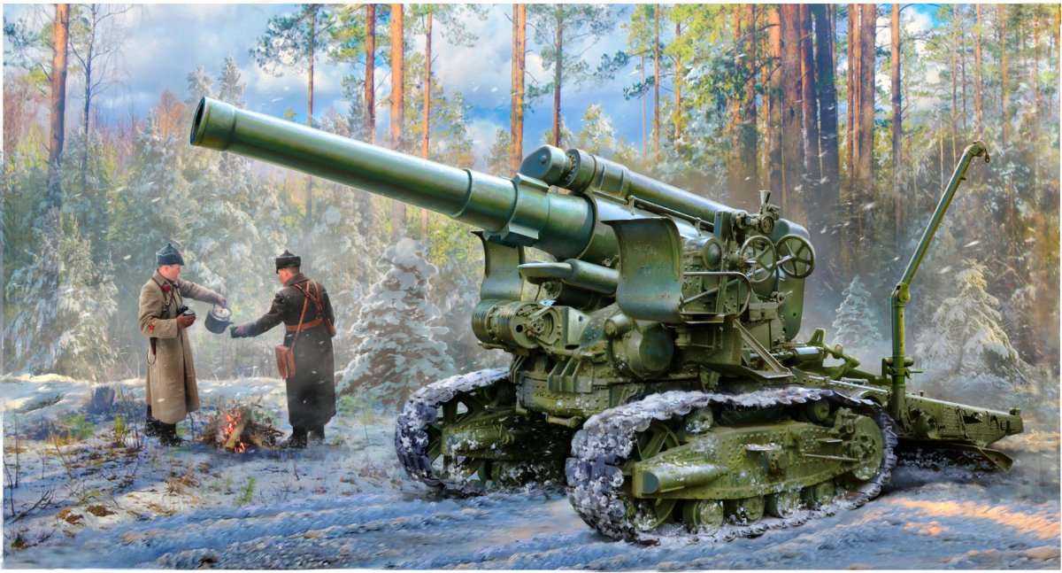 Zvezda 1:72 M1931 B-4 "Stalin's Sledgehammer" Soviet 203mm Howitzer - Z5085