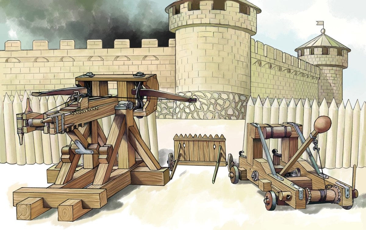 Zvezda 1:72 Medieval Siege Machines Kit #1 - Z8014