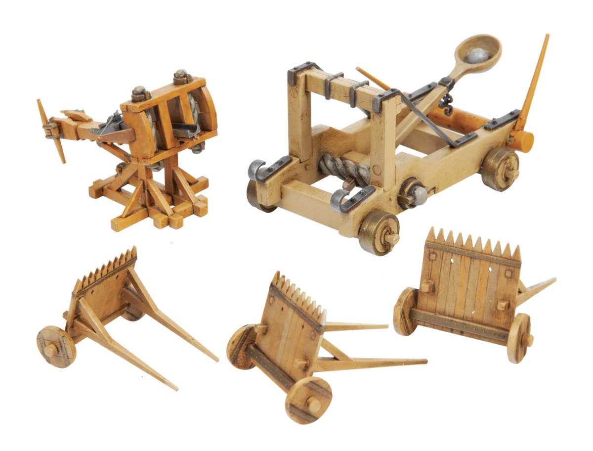 Zvezda 1:72 Medieval Siege Machines Kit #1 - Z8014