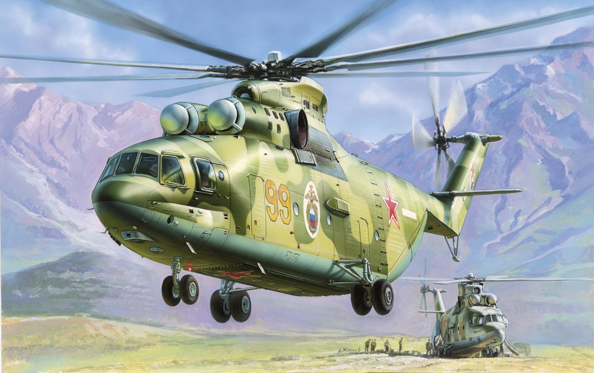 Zvezda 1:72 MIL Mi-26 Soviet Helicopter - Z7270