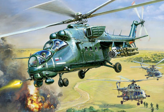 Zvezda 1:72 MIL Mi-35 - Z7276