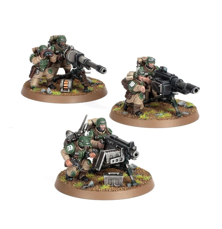Astra Militarum: Cadian Heavy Weapons Squad - Loaded Dice
