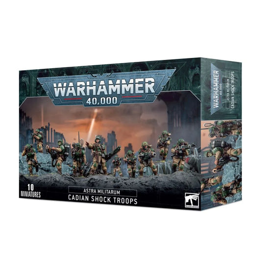 Astra Militarum: Cadian Shock Troops - Loaded Dice