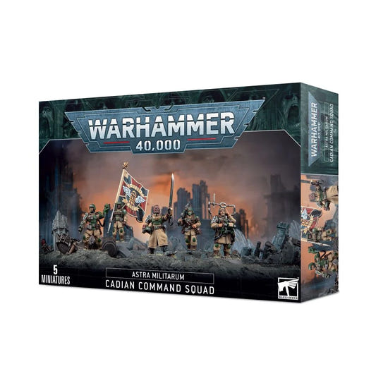 Astra Militarum: Cadian Command Squad - Loaded Dice