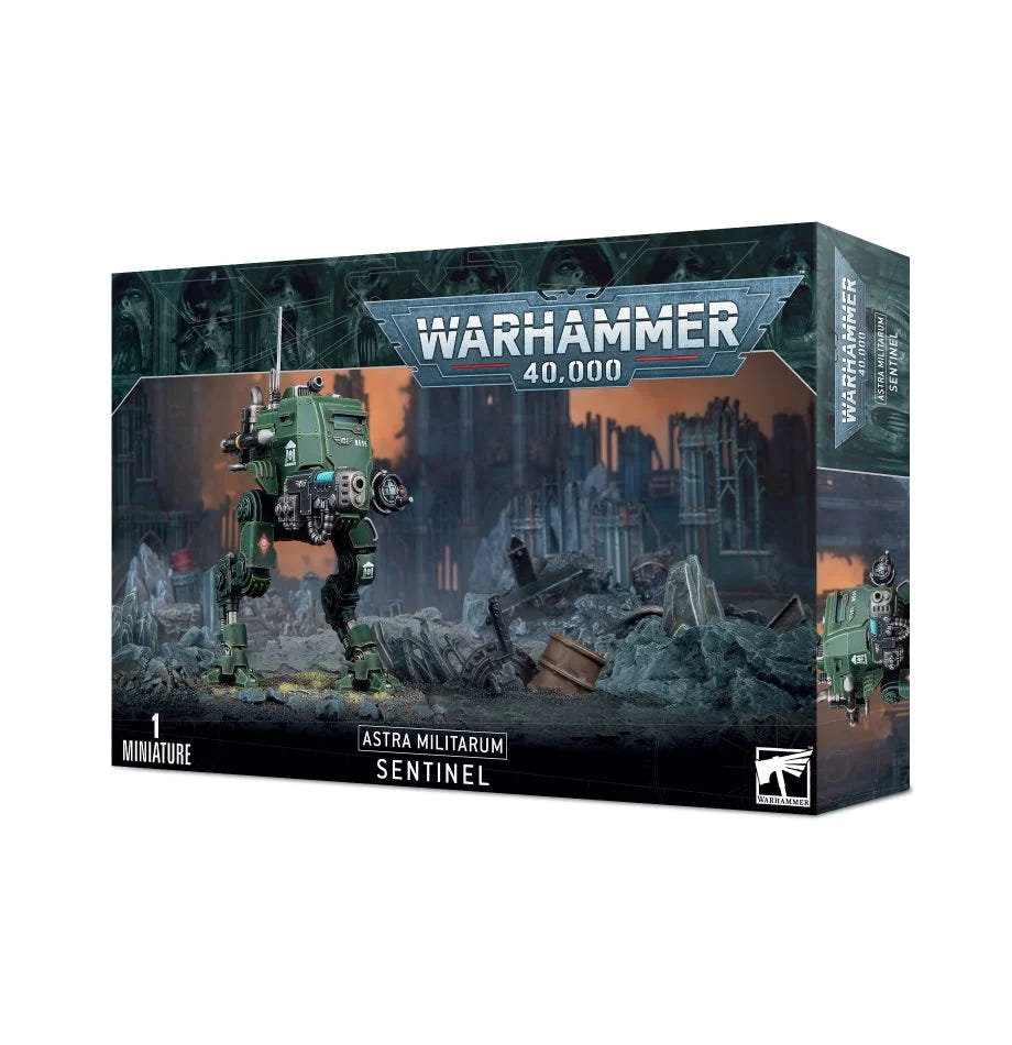 Games Workshop Warhammer 40,000 Astra Militarum Sentinel box front