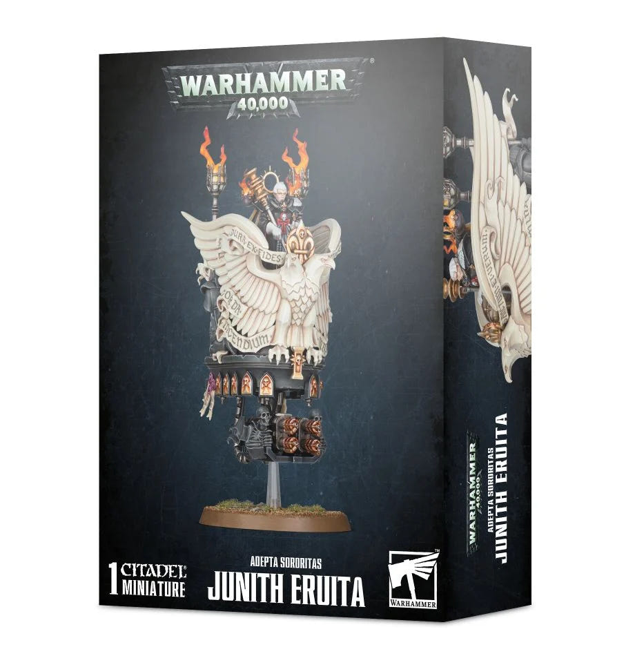 Games Workshop Adepta Sororitas Junith Eruita box front, Warhammer 40,000