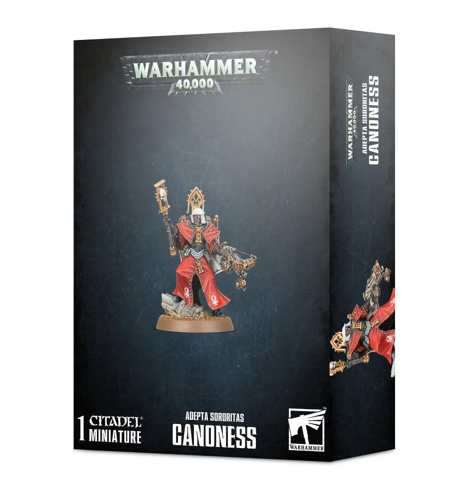Games Workshop Warhammer 40,000 Adepta Sororitas Canoness box, front