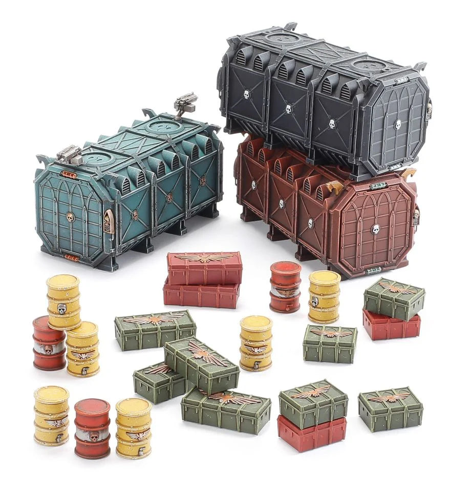 Battlezone Manufactorum: Munitorum Armoured Containers - Loaded Dice