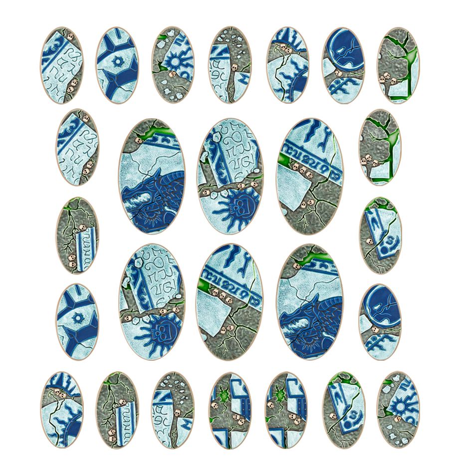 Age of Sigmar: Shattered Dominion: 60 & 90mm Oval - Loaded Dice