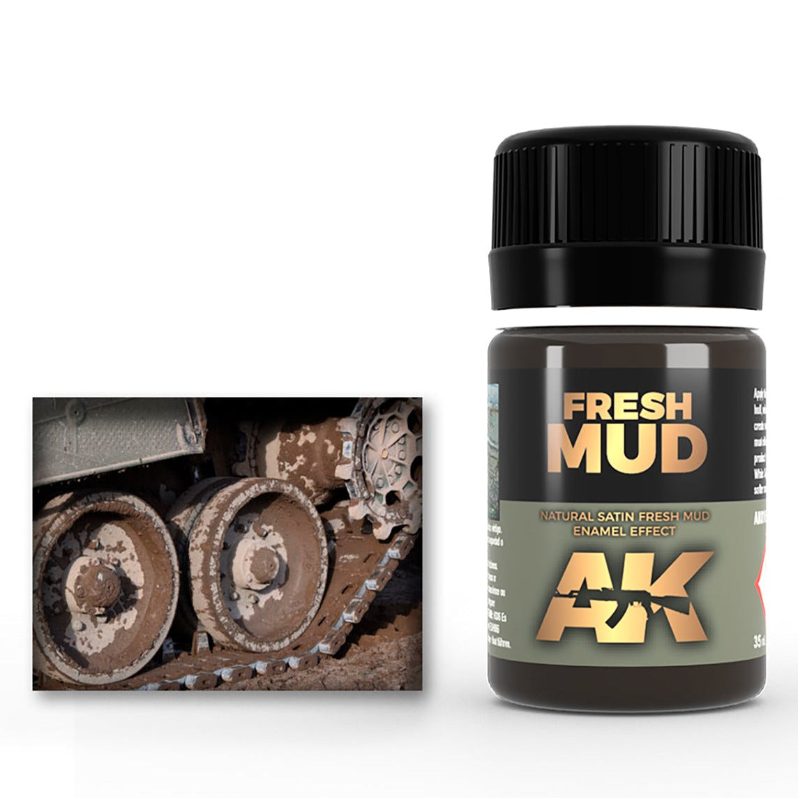 AK Interactive Fresh Mud Effects 35ml AK016 - Loaded Dice