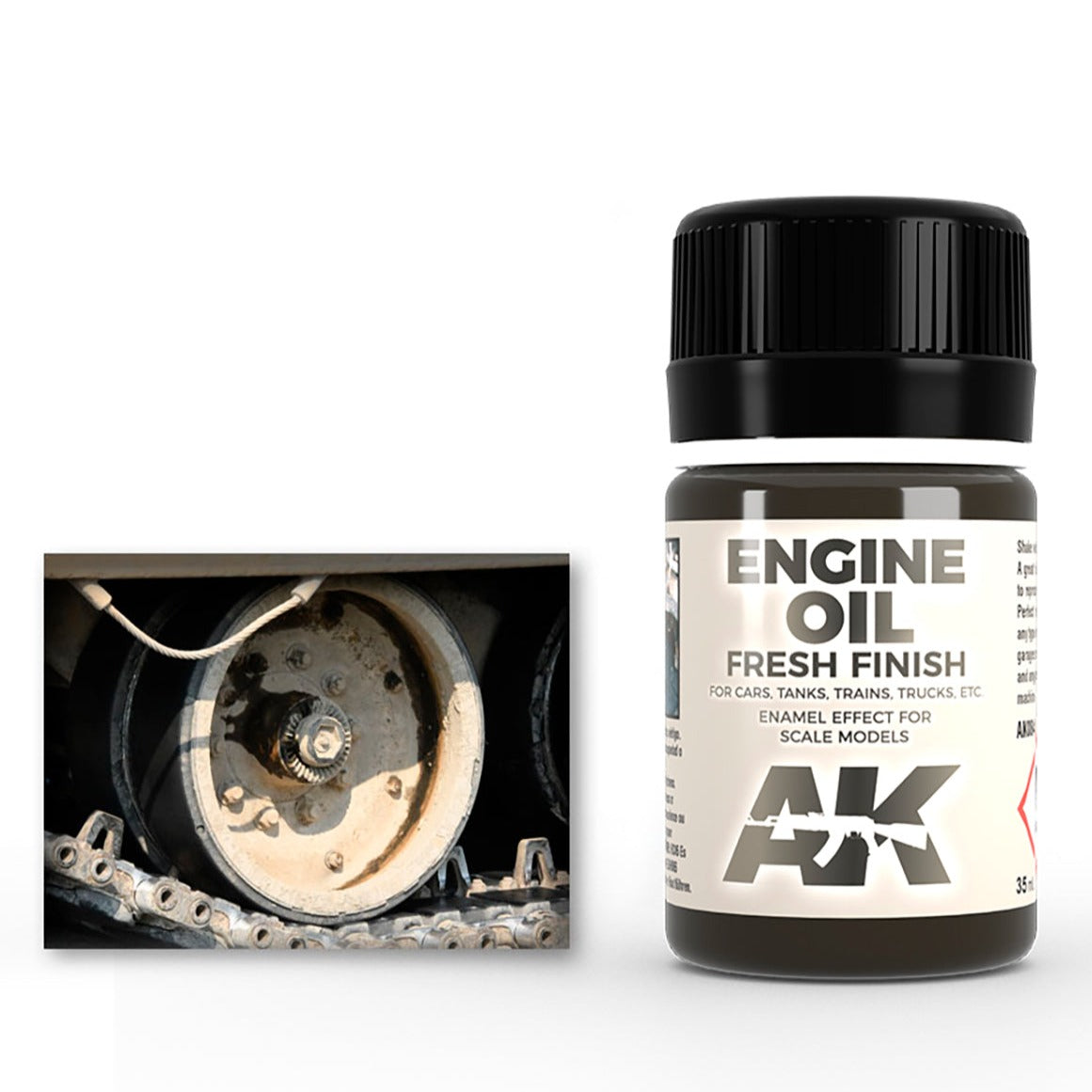 AK Interactive Engine Oil 35ml AK084 - Loaded Dice