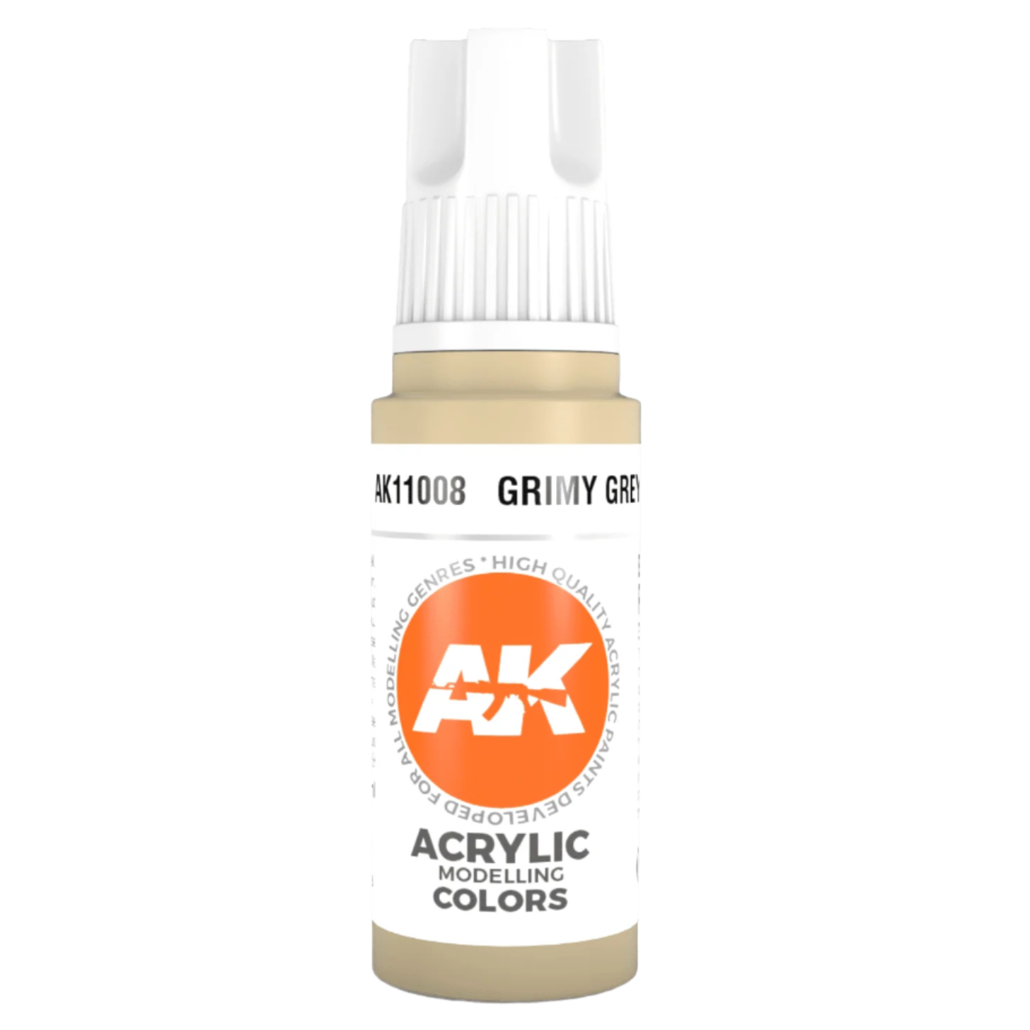 AK Interactive 3G - Grimy Grey 17ml (AK11008) - Loaded Dice