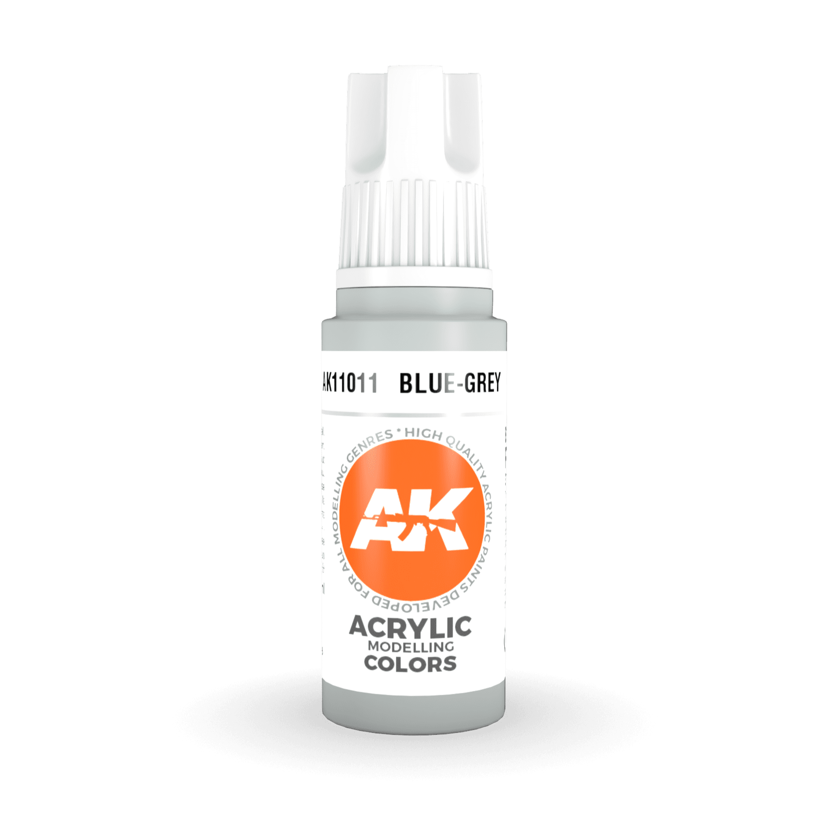 AK Interactive 3rd Gen Acrylic - Blue-Grey 17ml AK11011 - Loaded Dice