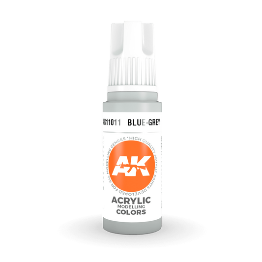 AK Interactive 3rd Gen Acrylic - Blue-Grey 17ml AK11011 - Loaded Dice