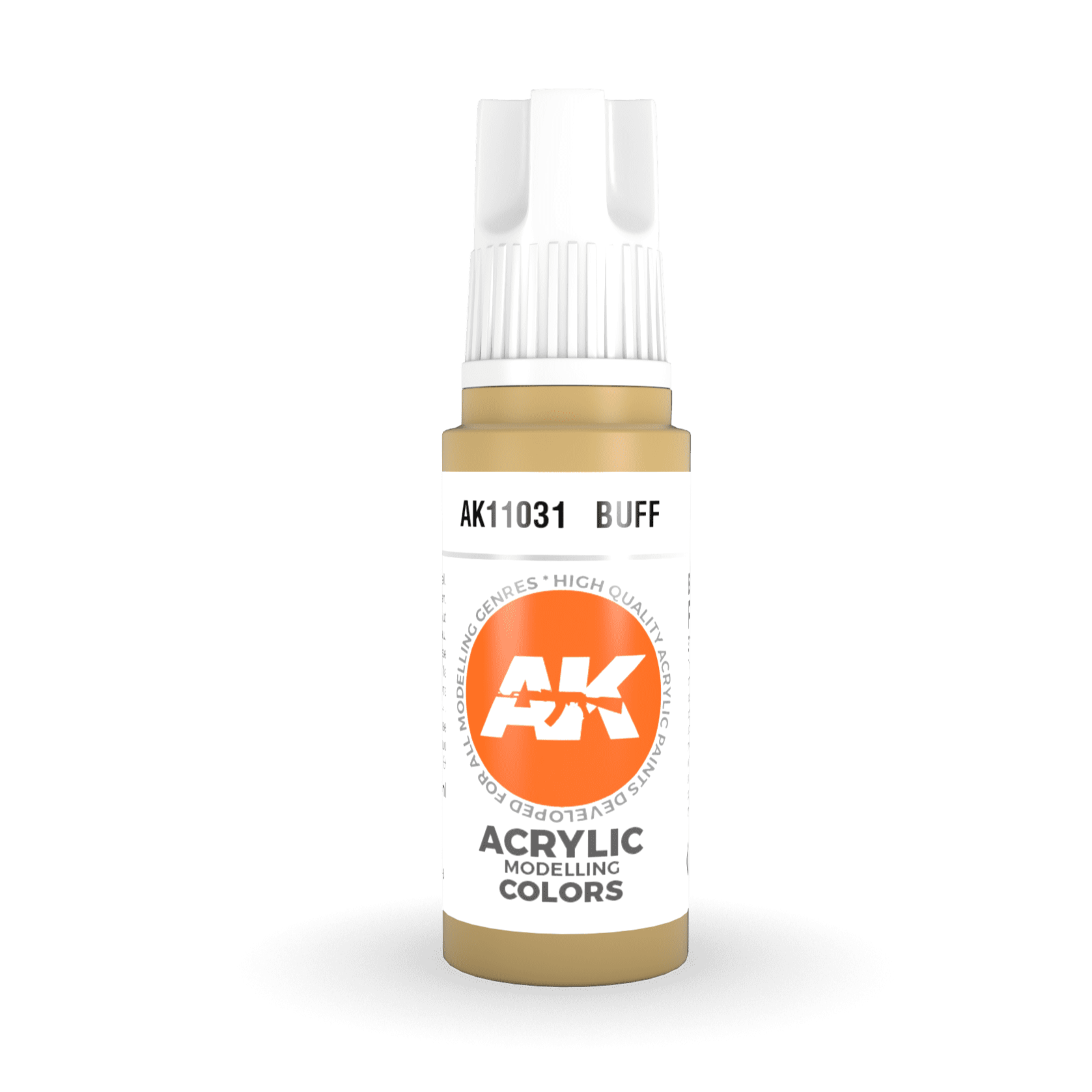 AK Interactive 3rd Gen Acrylic - Buff 17ml AK11031 - Loaded Dice