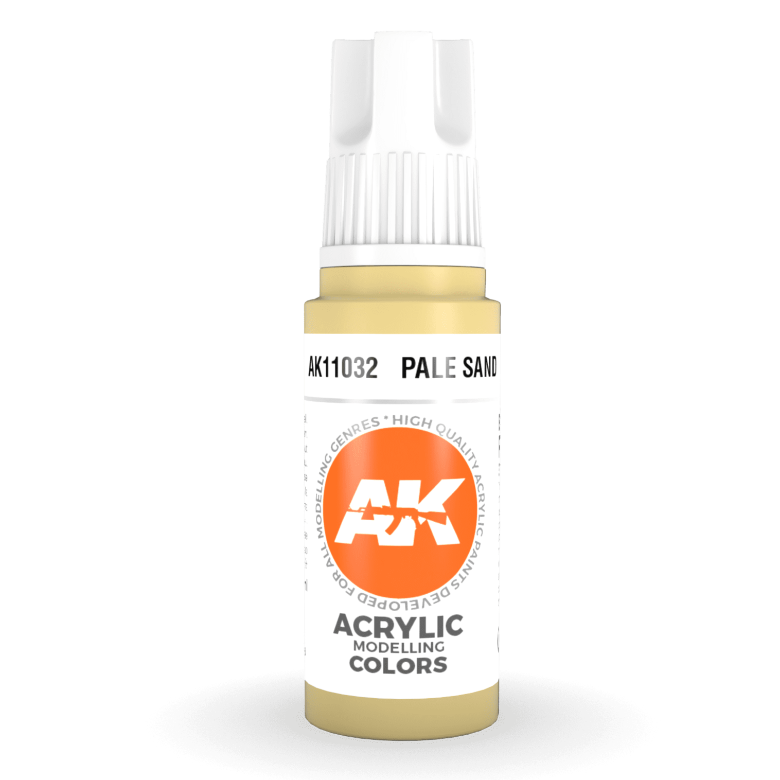 AK Interactive 3rd Gen Acrylic - Pale Sand 17ml AK11032 - Loaded Dice