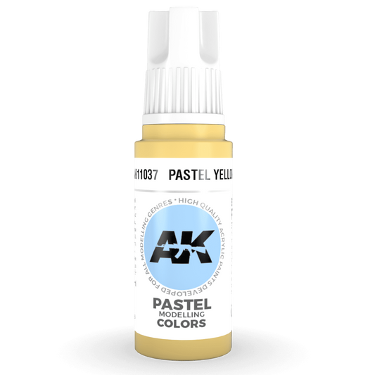 AK Interactive 3rd Gen Acrylic - Pastel Yellow 17ml AK11037 - Loaded Dice