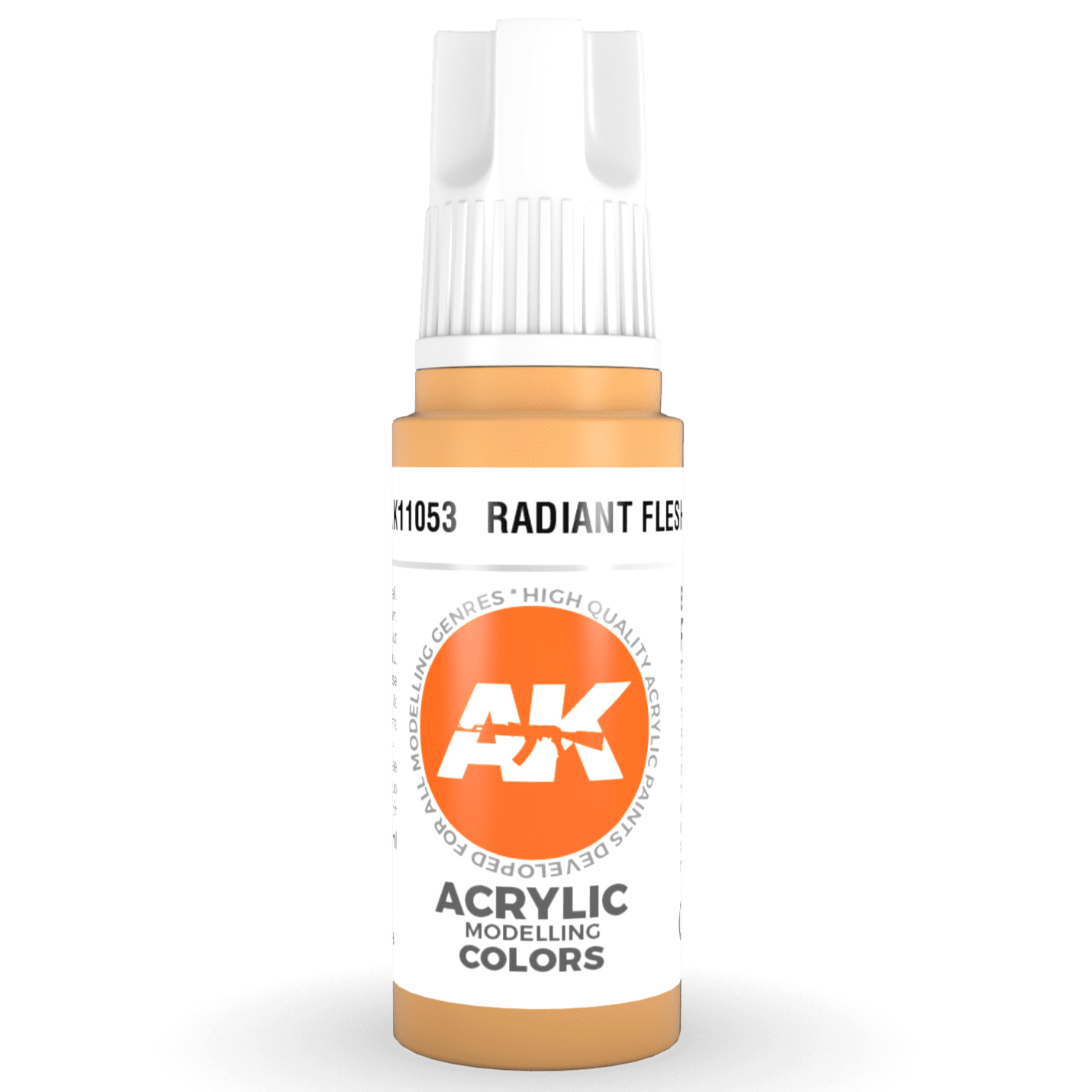 AK Interactive 3rd Gen Acrylic - Radiant Flesh 17ml AK11053 - Loaded Dice