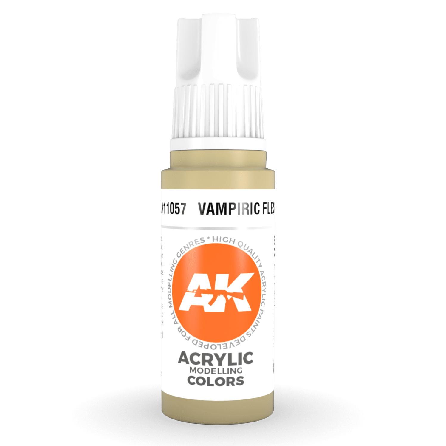 AK Interactive 3rd Gen Acrylic - Vampiric Flesh 17ml AK11057 - Loaded Dice