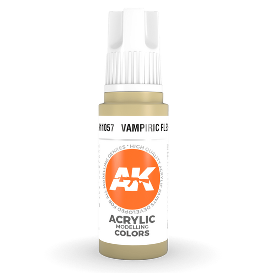AK Interactive 3rd Gen Acrylic - Vampiric Flesh 17ml AK11057 - Loaded Dice