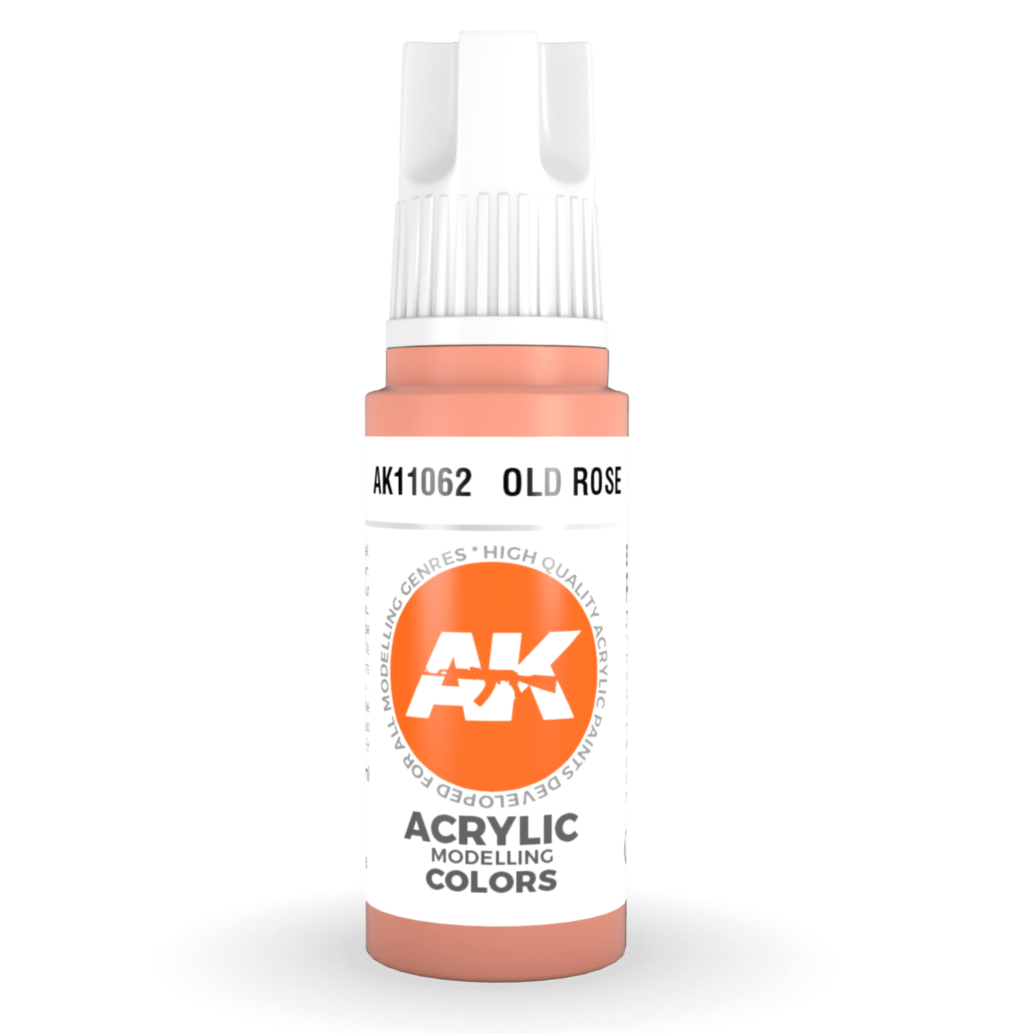 AK Interactive 3rd Gen Acrylic - Old Rose 17ml AK11062 - Loaded Dice