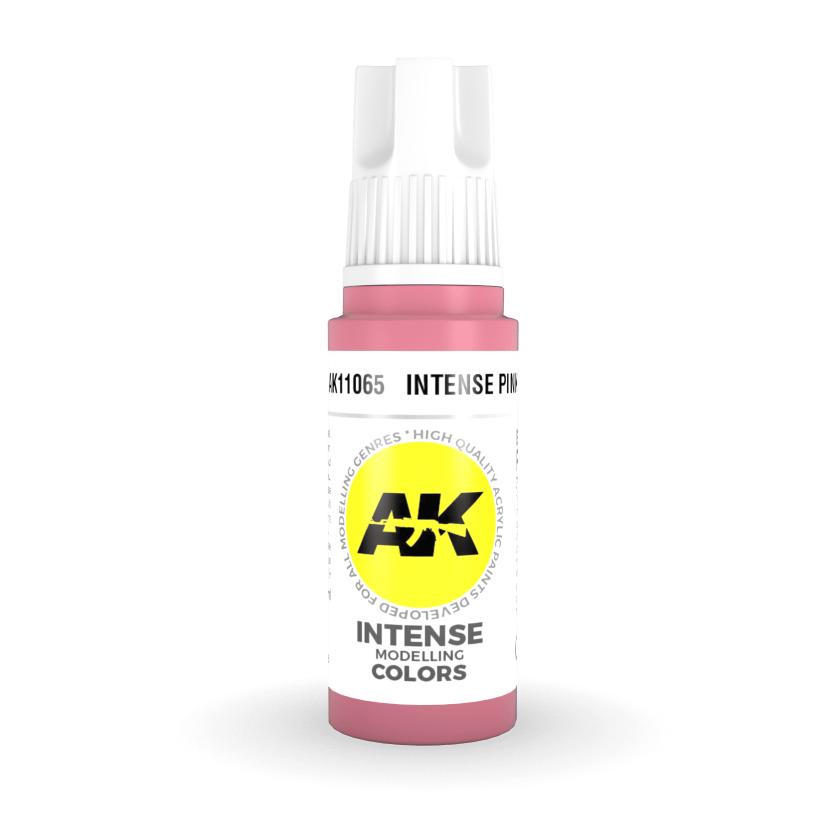 AK Interactive 3rd Gen Acrylic - Intense Pink 17ml AK11065 - Loaded Dice