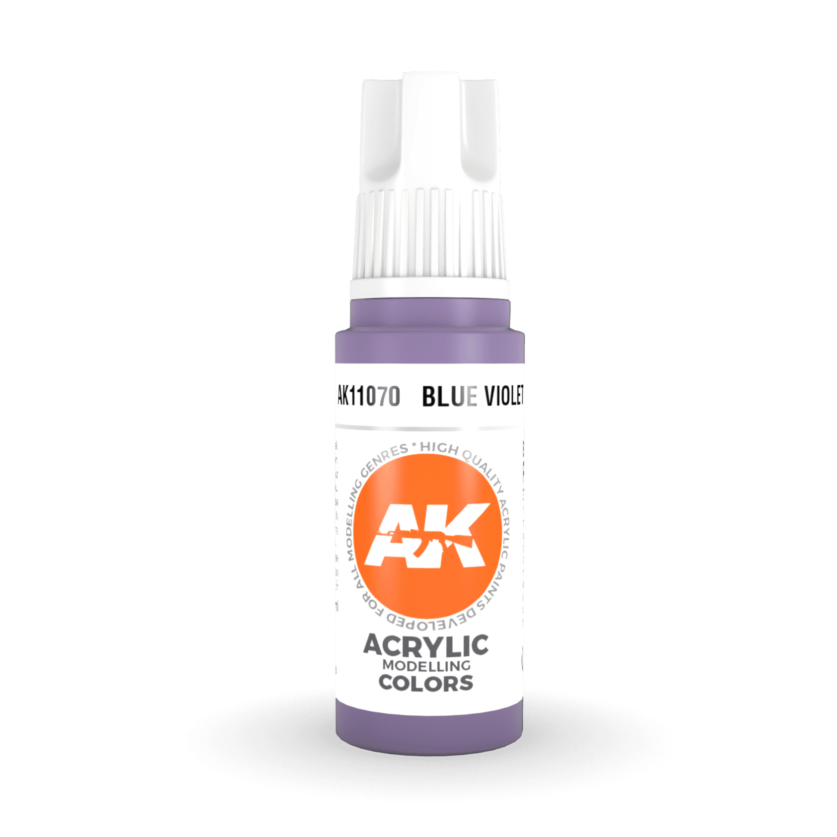 AK Interactive 3rd Gen Acrylic - Blue Violet 17ml AK11070 - Loaded Dice