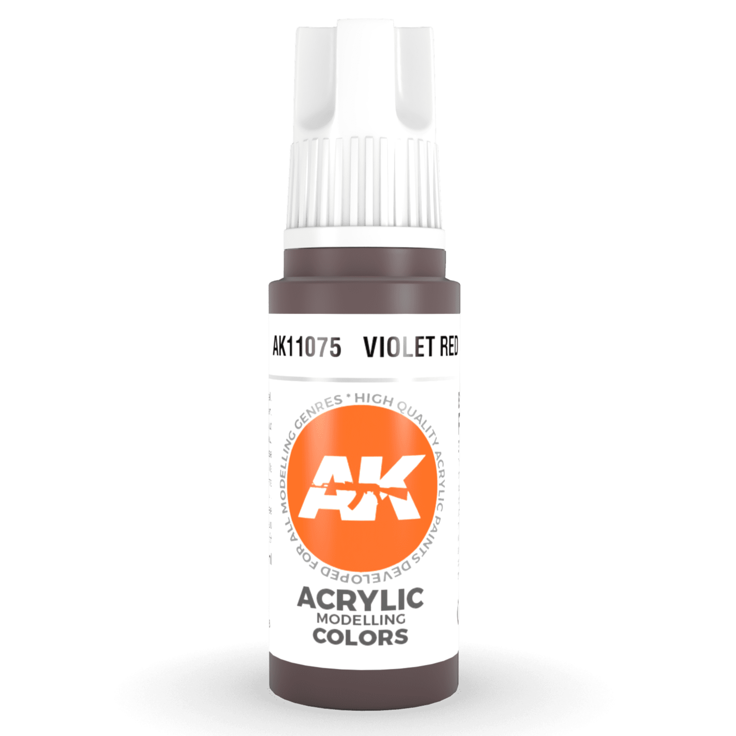 AK Interactive 3rd Gen Acrylic - Violet Red 17ml AK11075 - Loaded Dice