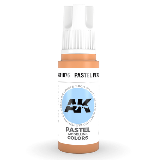 AK Interactive 3rd Gen Acrylic - Pastel Peach 17ml AK11076 - Loaded Dice