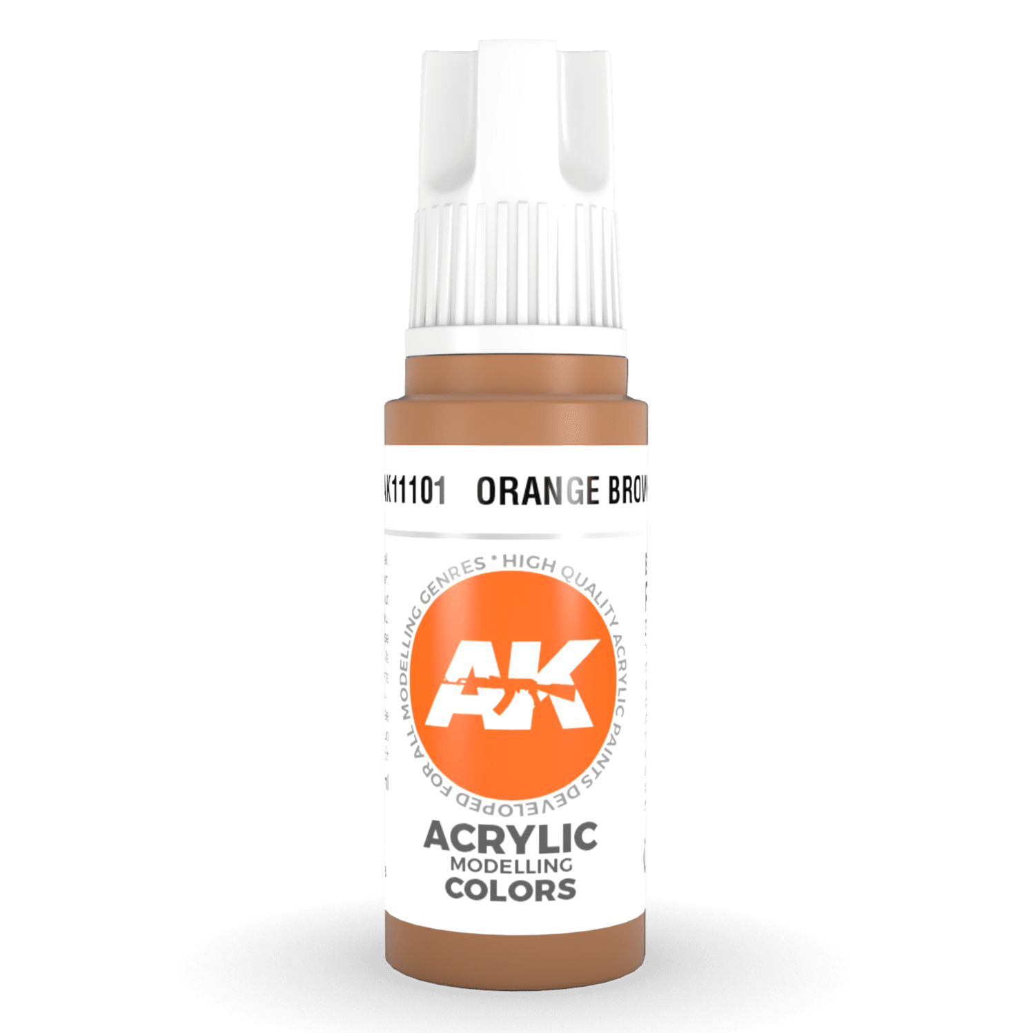 3rd Gen Acrylic - Orange Brown 17ml - Loaded Dice