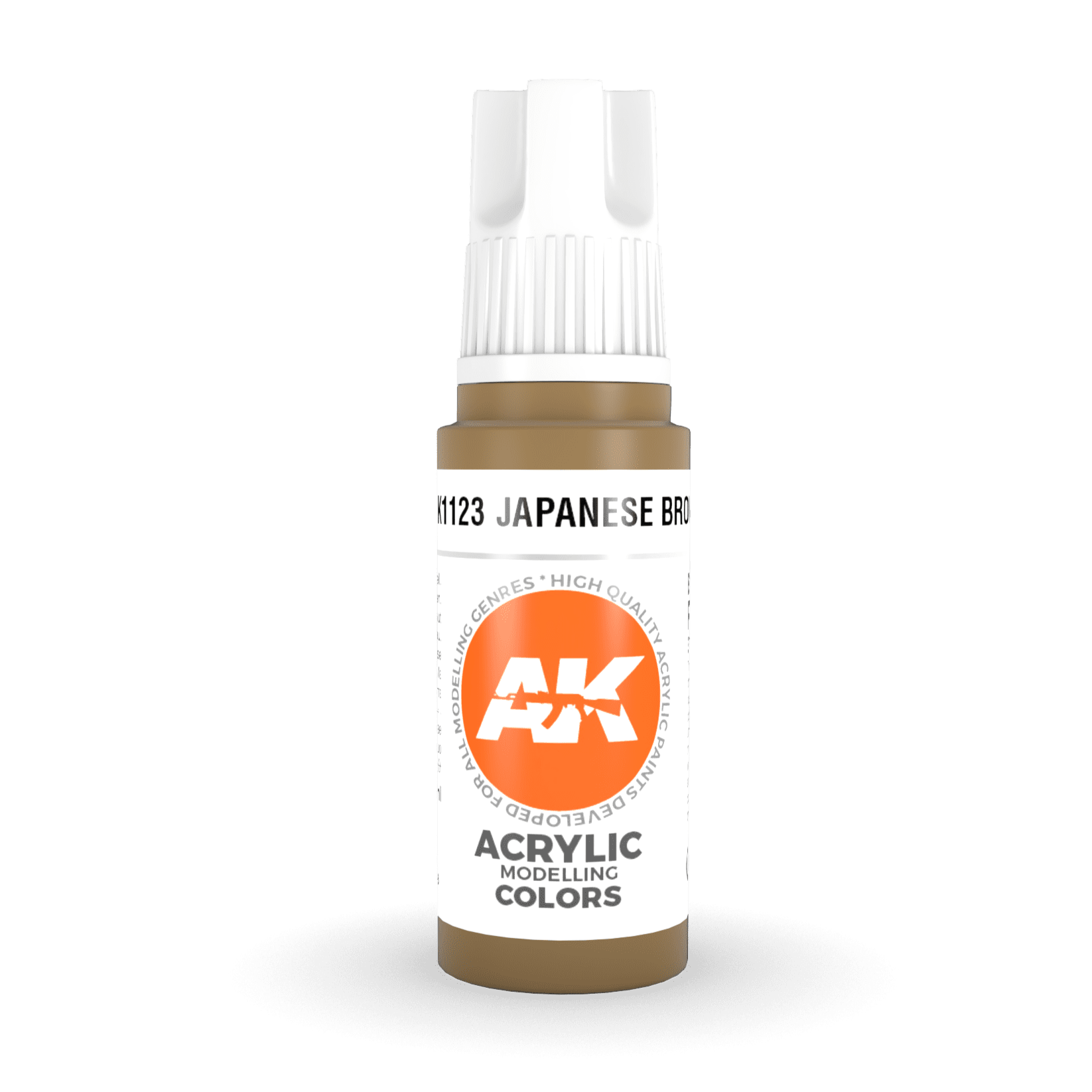 3rd Gen Acrylic - Japanese Uniform Brown 17ml - Loaded Dice