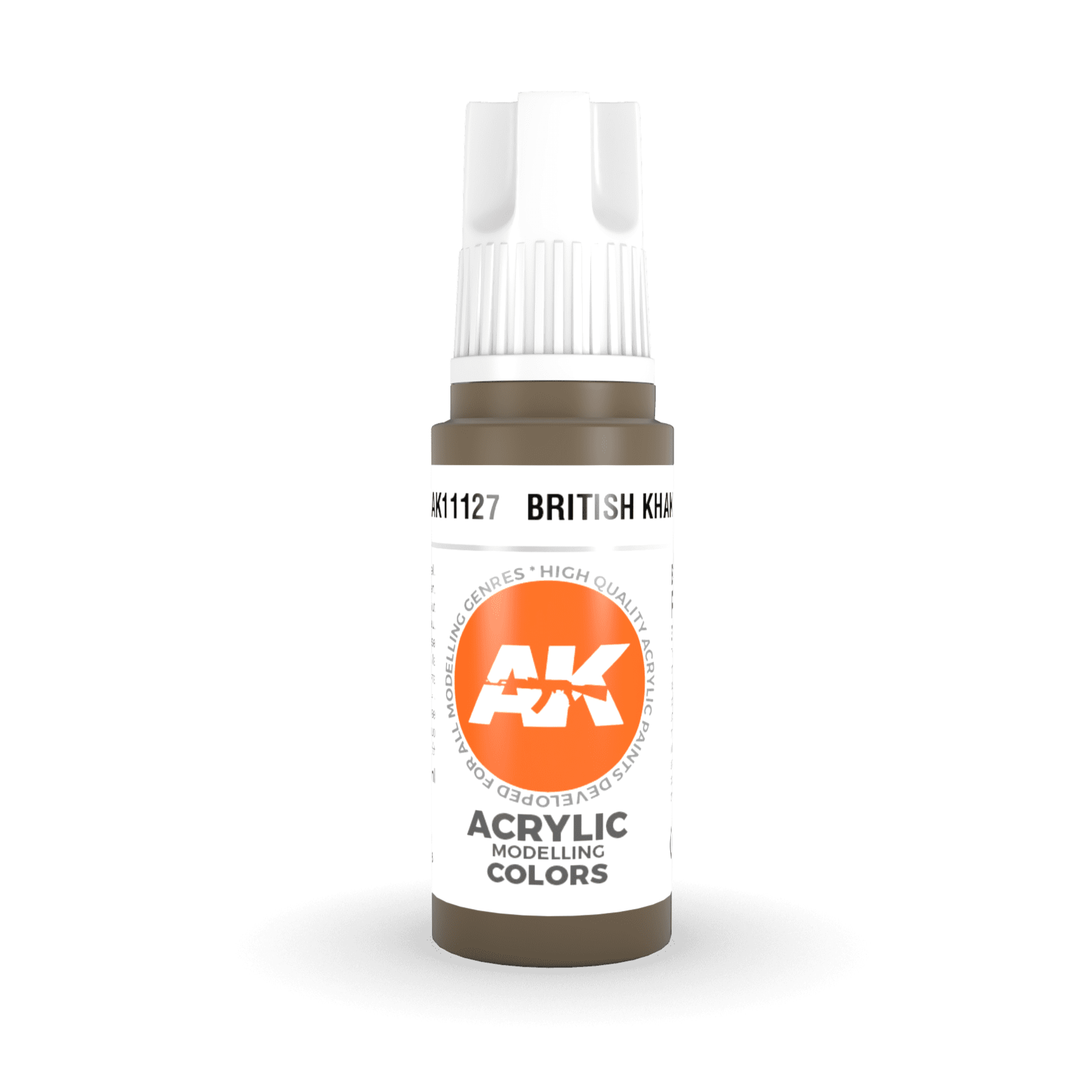 AK Interactive 3rd Gen Acrylic - British Khaki 17ml AK11127 - Loaded Dice