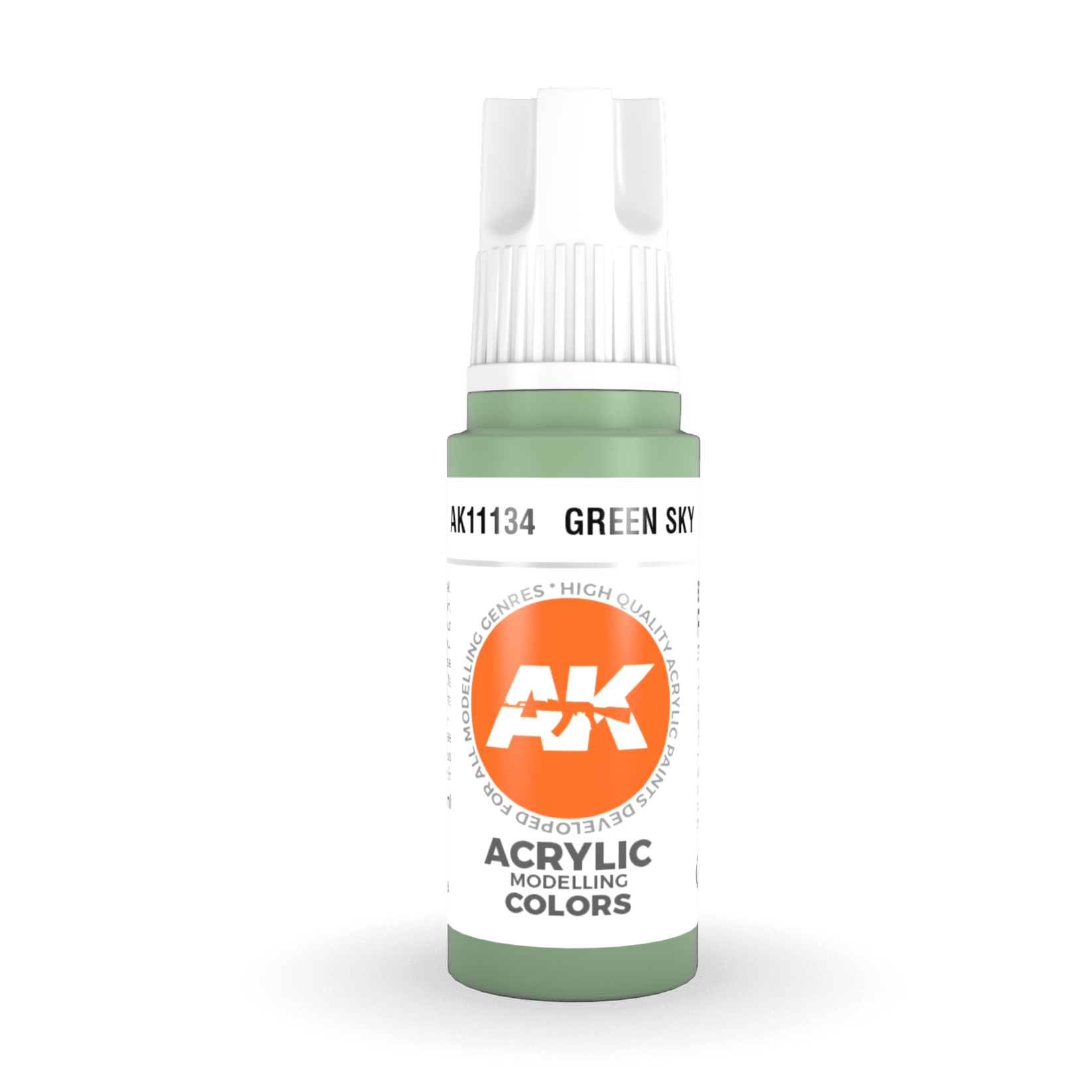 AK Interactive 3rd Gen Acrylic - Green Sky 17ml AK11134 - Loaded Dice