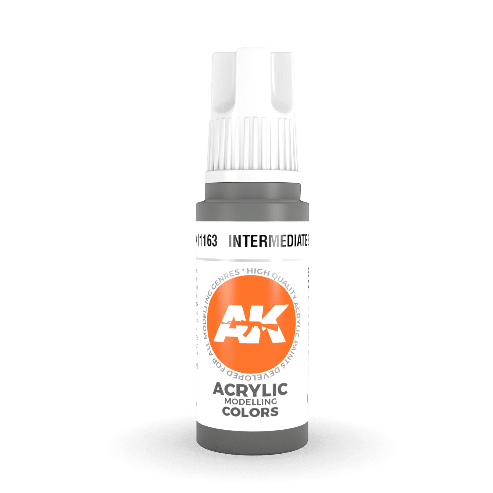 AK Interactive 3rd Gen Acrylic - Intermediate Blue 17ml AK11163 - Loaded Dice