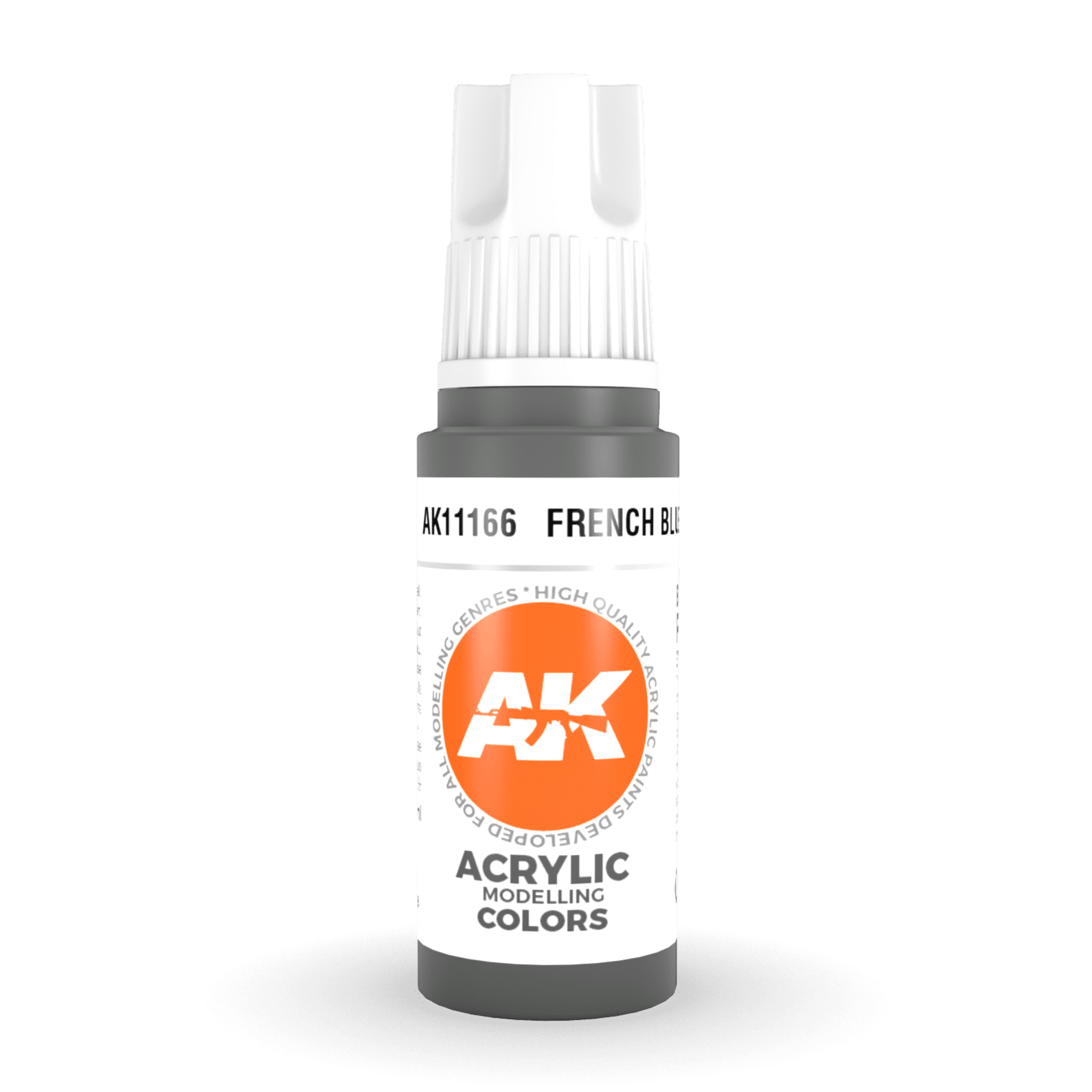 AK Interactive 3rd Gen Acrylic - French Blue 17ml AK11166 - Loaded Dice