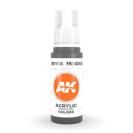 AK Interactive 3rd Gen Acrylic - French Blue 17ml AK11166 - Loaded Dice