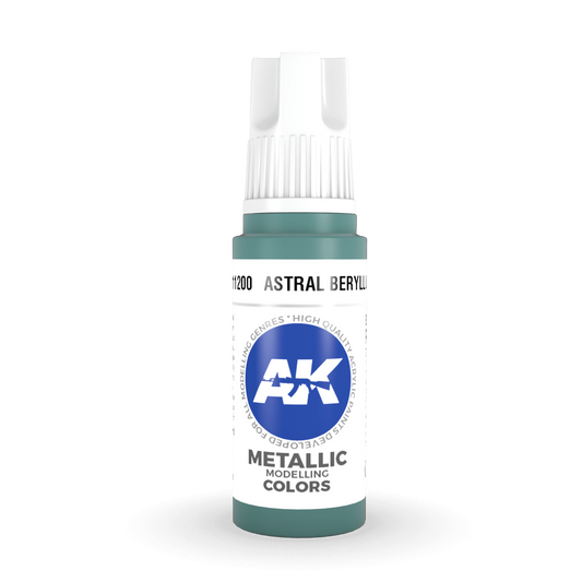 AK Interactive 3rd Gen Acrylic - Astral Beryllium 17ml AK11200 - Loaded Dice