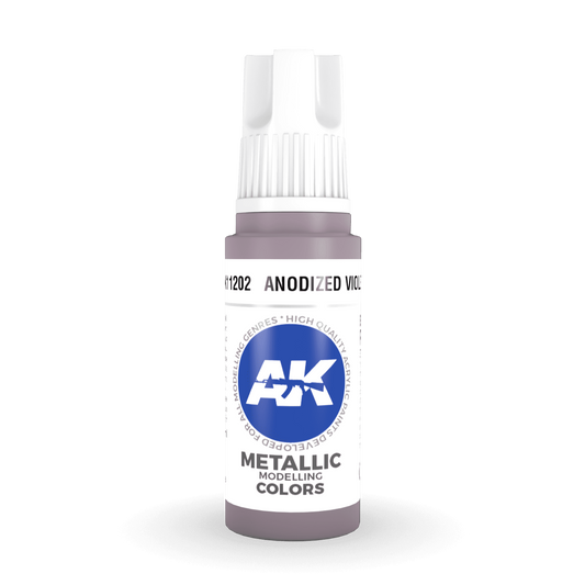 AK Interactive 3rd Gen Acrylic - Anodized Violet 17ml AK11202 - Loaded Dice