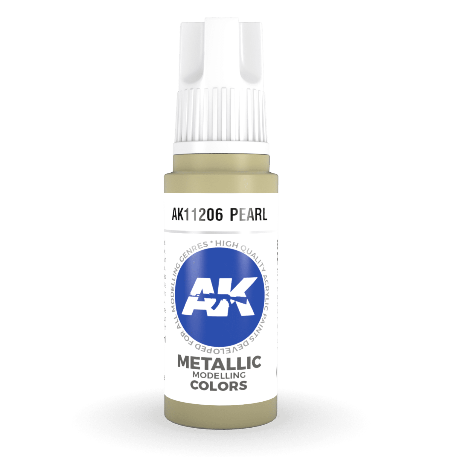 AK Interactive - 3rd Gen Acrylic - Pearl 17ml AK11206 - Loaded Dice