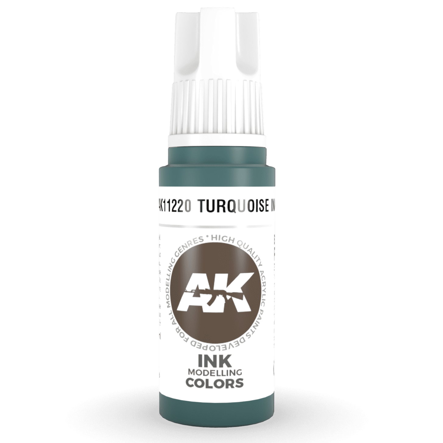 3rd Gen Acrylic - Turquoise INK 17ml - Loaded Dice