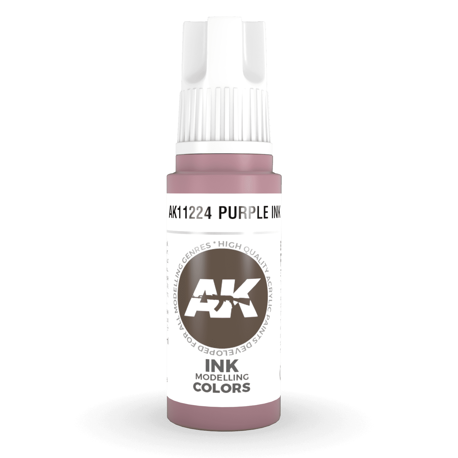 AK Interactive - 3rd Gen Acrylic - Purple INK 17ml AK11224 - Loaded Dice