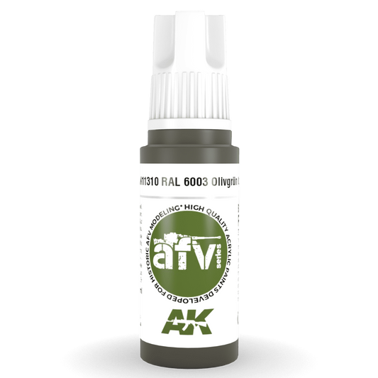 AK Interactive 3rd Gen Acrylic - RAL 6003 Olivegrün opt.2 17ml AK11310 - Loaded Dice