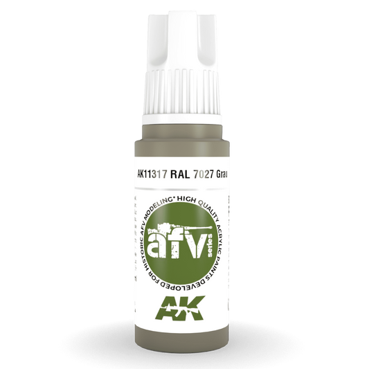 AK Interactive 3rd Gen Acrylic - RAL 7027 Grau 17ml AK11317 - Loaded Dice