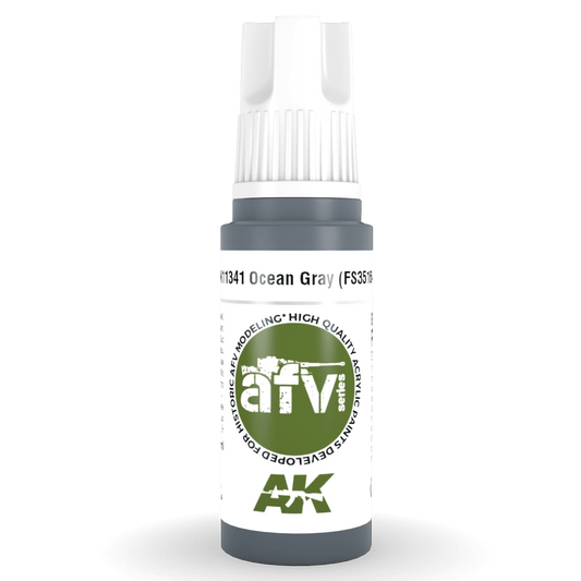 AK Interactive 3rd Gen Acrylic - Ocean Gray (FS35164) 17ml AK11341 - Loaded Dice