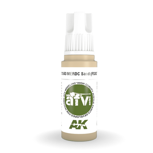 AK Interactive 3rd Gen Acrylic - MERDC Sand (FS30277) 17ml AK11343 - Loaded Dice