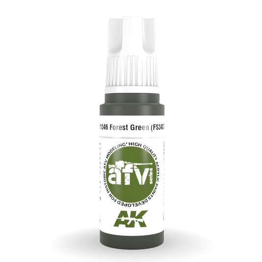 AK Interactive 3rd Gen Acrylic - Forest Green (FS34079) 17ml AK11346 - Loaded Dice