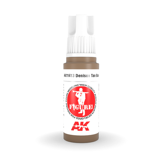 AK Interactive 3rd Gen Acrylic - Denison Tan Base 17ml AK11413 - Loaded Dice