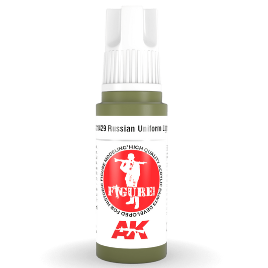 AK Interactive 3rd Gen Acrylic - Russian Uniform Lights 17ml AK11429 - Loaded Dice